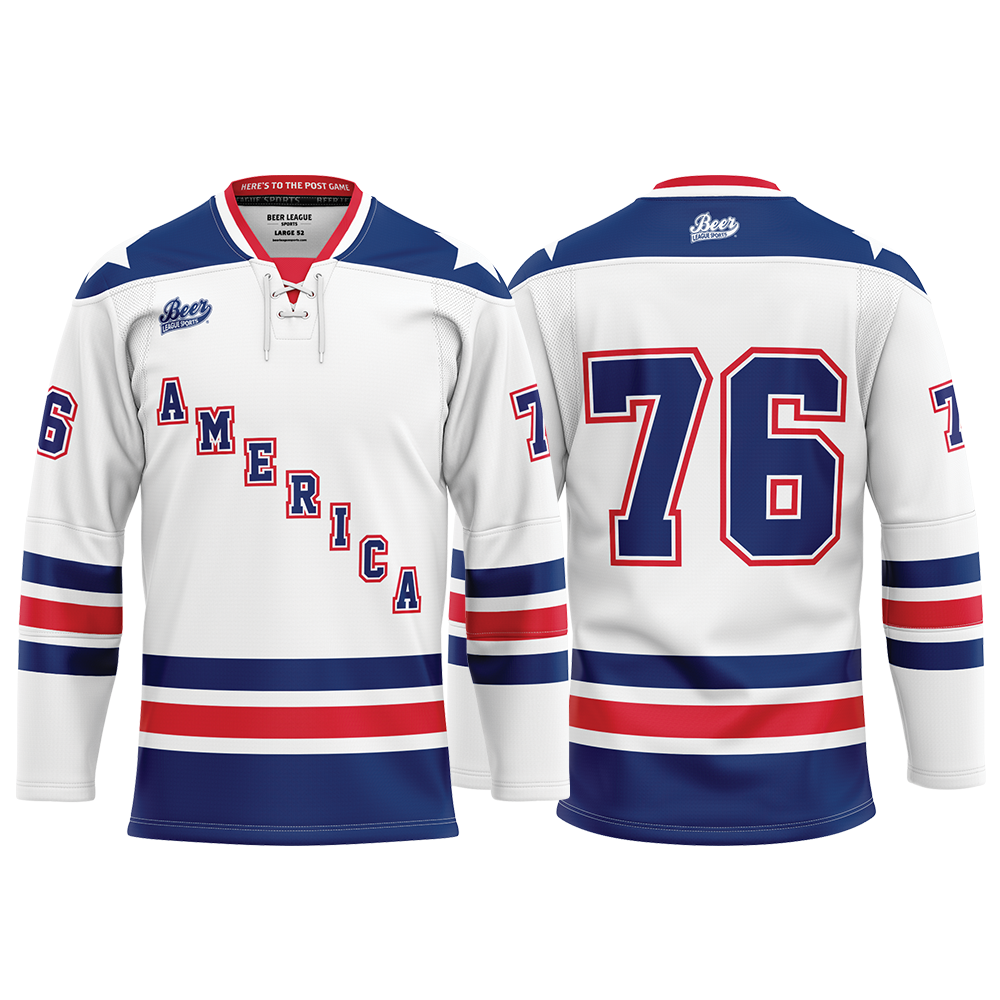 America Patriotic Sublimated Jersey