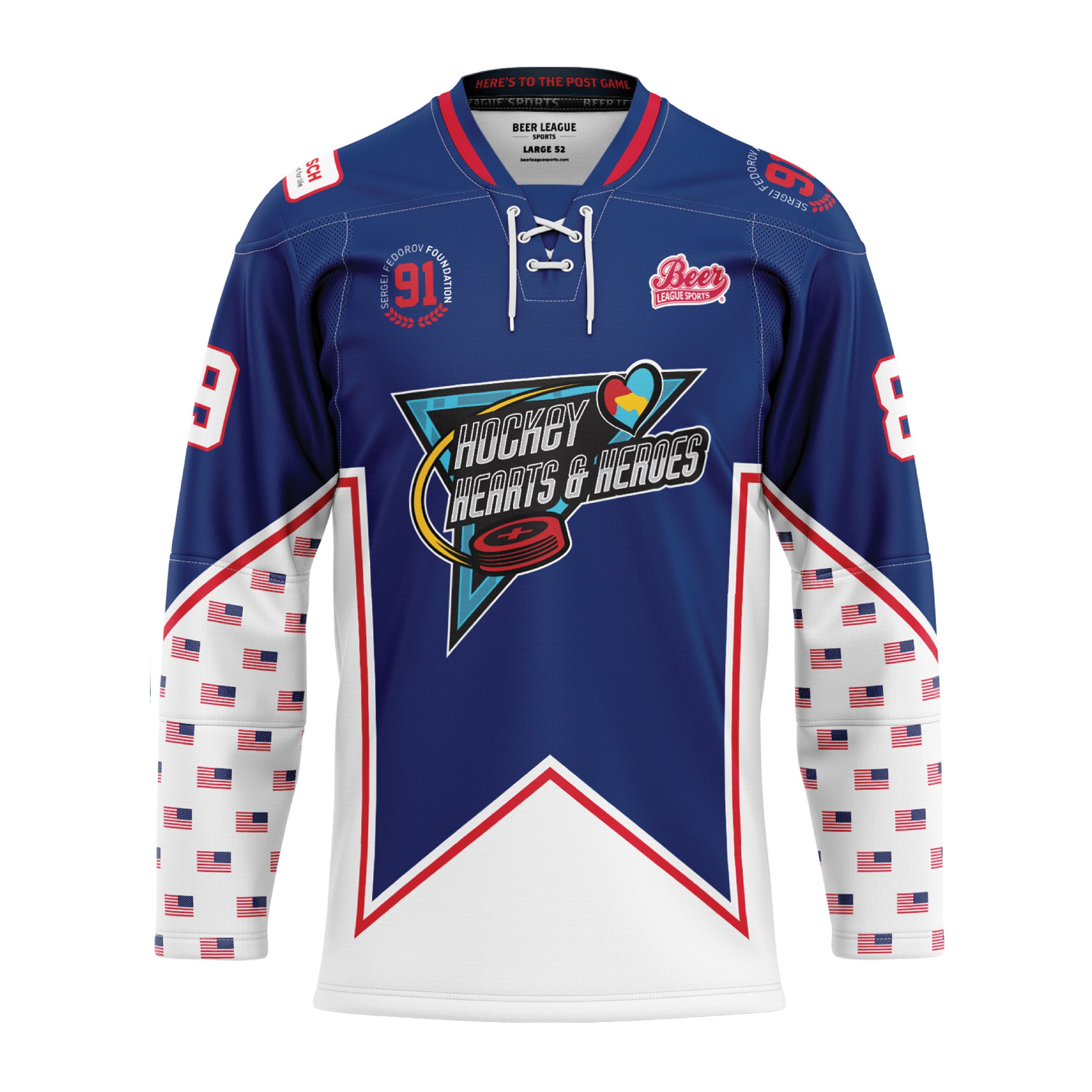 2023 Hockey, Hearts & Heroes Official Jersey