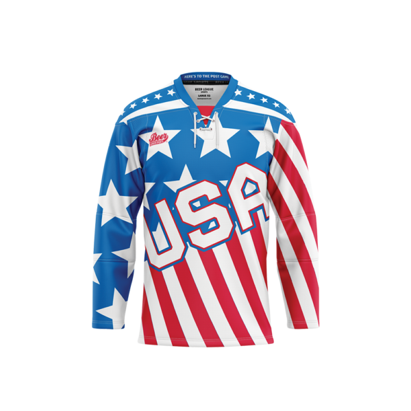 USA Patriotic Sublimated Jersey