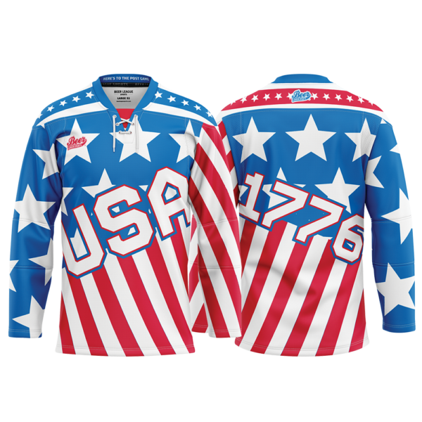 USA Patriotic Sublimated Jersey