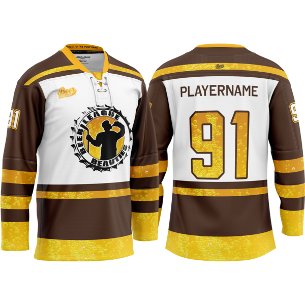 Beer League Beauties Sublimated Hockey Jersey