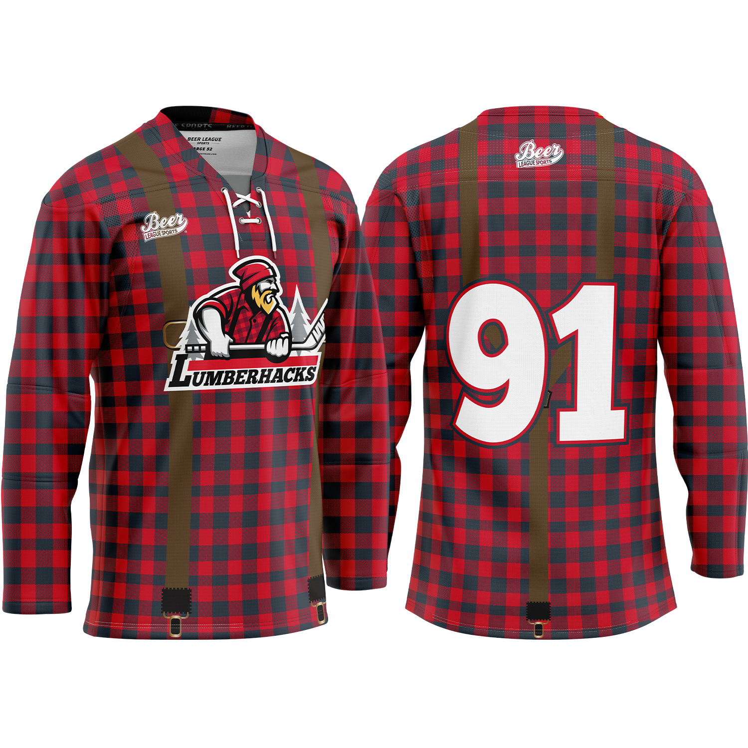Lumberhacks Sublimated Hockey Jersey
