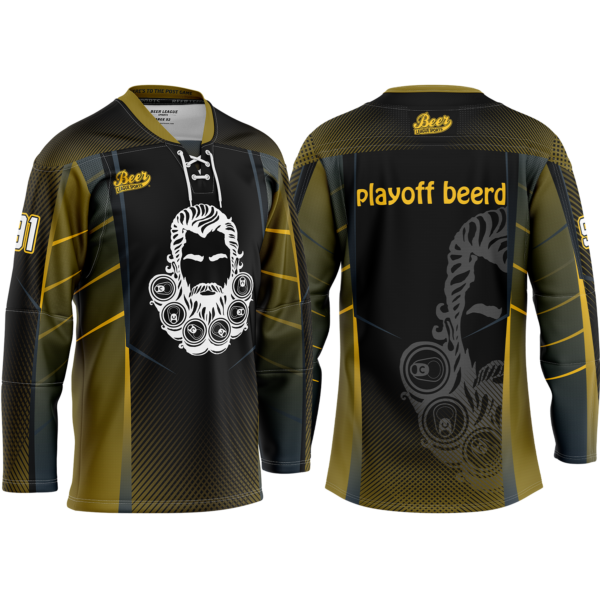 Playoff Beerd Sublimated Jersey