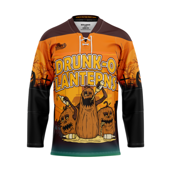Drunk-O-Lanterns Sublimated Hockey Jersey