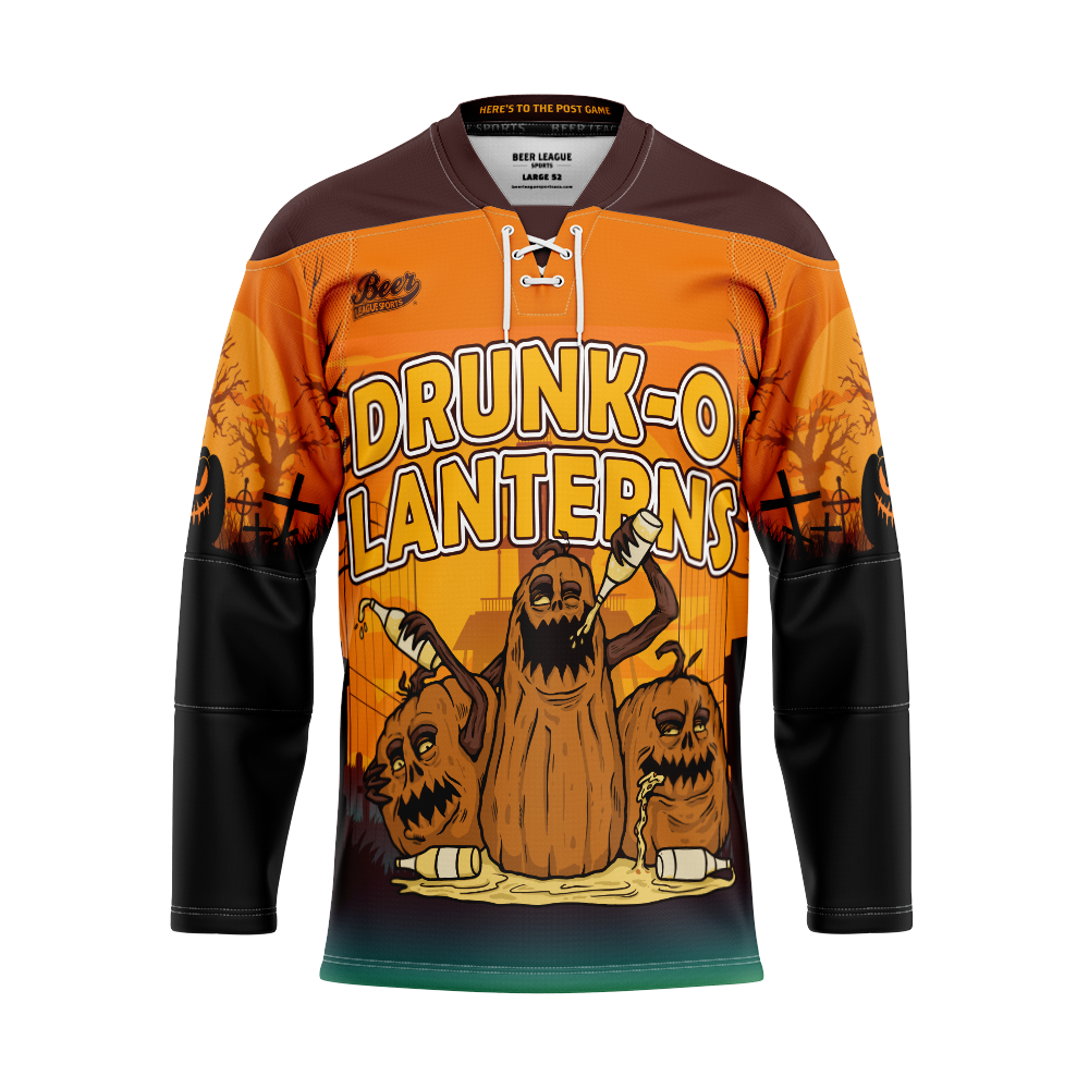 Drunk-O-Lanterns Sublimated Hockey Jersey