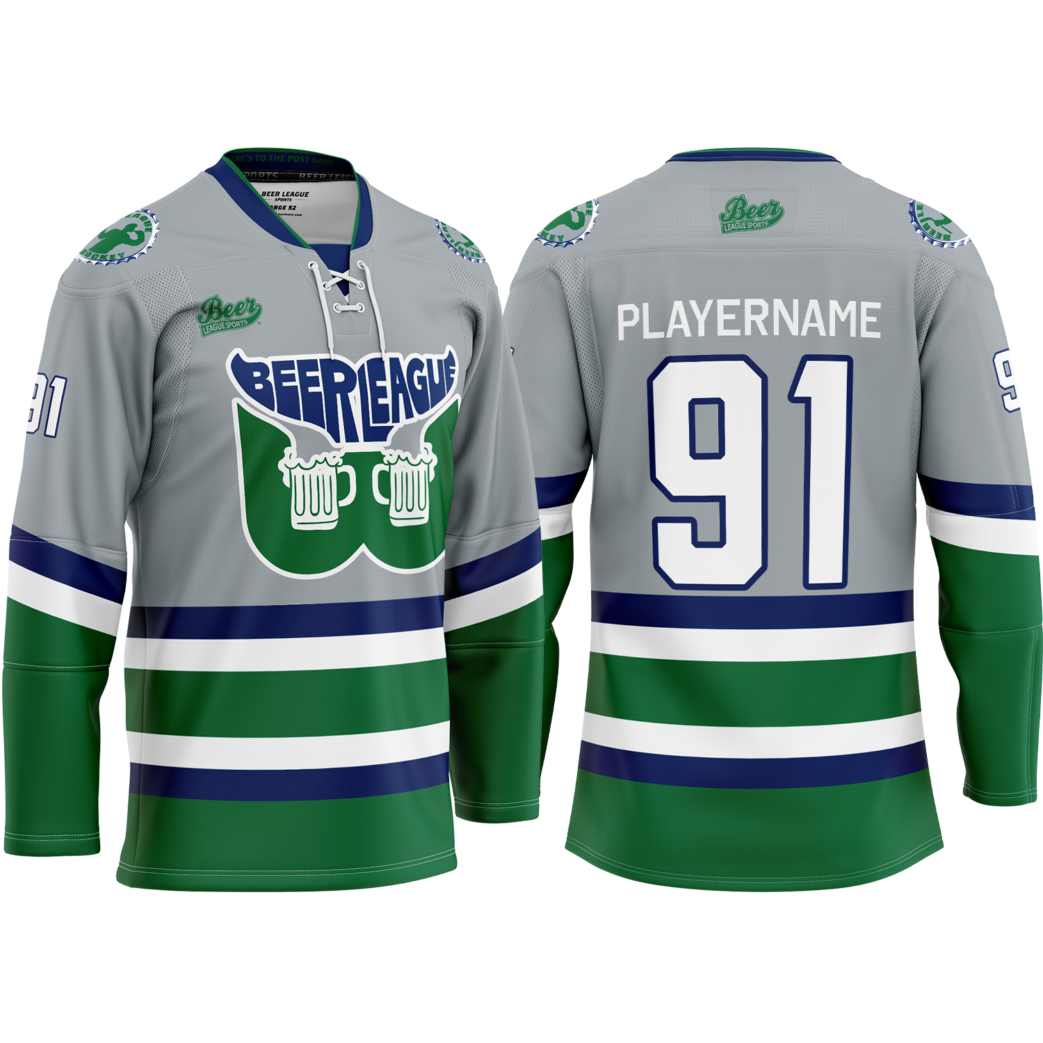 Beer League Whalers Sublimated Jersey